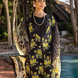 ELAF Signature Embroidered Lawn Unstitched 3Pc Suit ESL-06A ECLIPSED DREAM