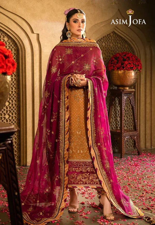 Asim Jofa | Velvet Festive 23 | AJVF-07 - Rang-e-Khaas
