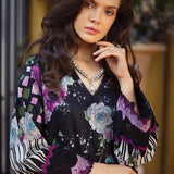 Elaf Premium Print Chikankari Lawn Unstitched 3Pc Suit ECT-02B DARIEN