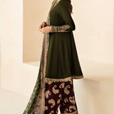 JAZMIN__Embroidered Velvet Formal VF-2029