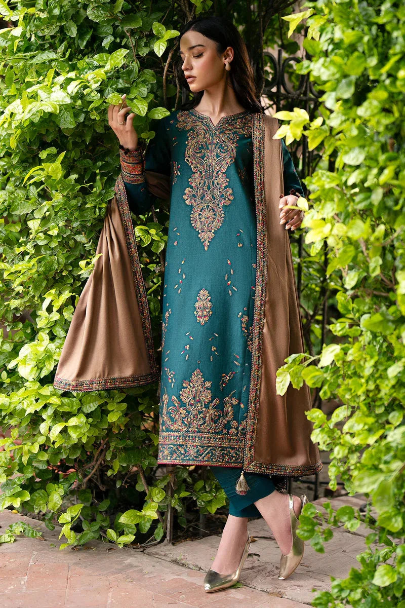 Jazmin | Winter Edition 24 | KHADDAR UW-0060 - Rang-e-Khaas