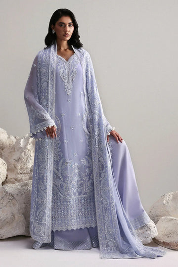 Afrozeh | Slate Ready to Wear | Vaelis - Rang-e-Khaas