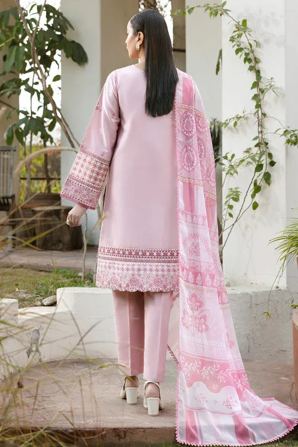Farasha | Summer Weaves Embroidered Lawn | Muted Bloom - Rang-e-Khaas