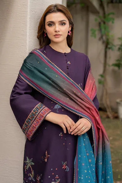 Jazmin | Winter Edition 24 | KHADDAR UW-0050 - Rang-e-Khaas
