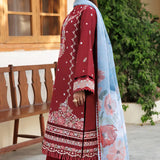Farasha | Summer weaves | Crimson Glow