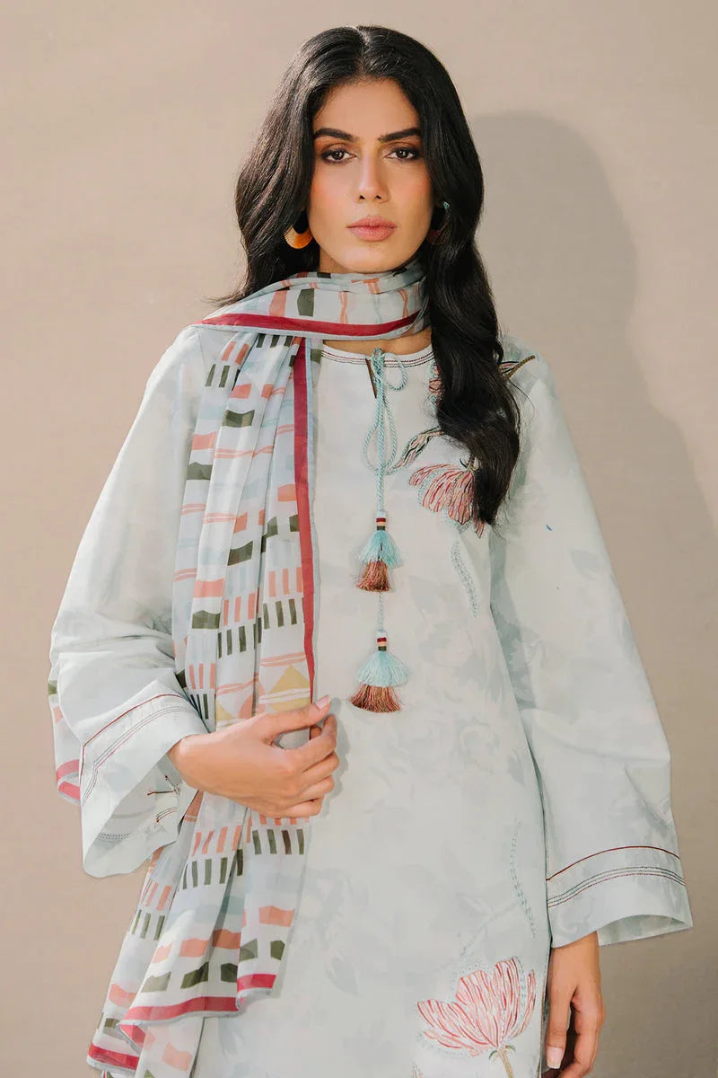 Jazmin | Summer Lawn 25 | USE-9143 - Rang-e-Khaas