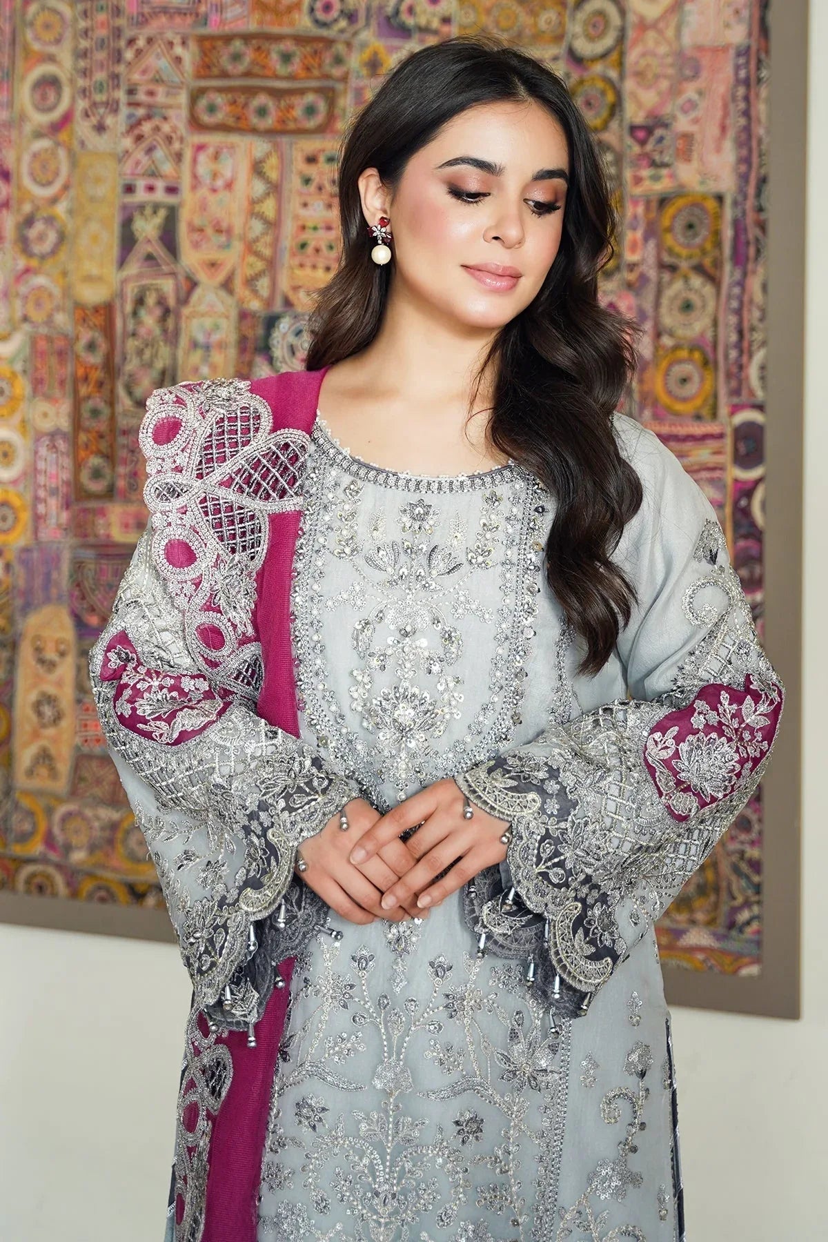 Imrozia Premium | Meeras Luxury Eid 25 | I-228 ZAREEN - Rang-e-Khaas