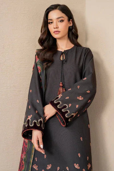 Jazmin | Winter Edition 24 | KHADDAR UW-0047 - Rang-e-Khaas