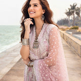 Faiza Saqlain | Zinnia Lawn 25 | Amaryllis