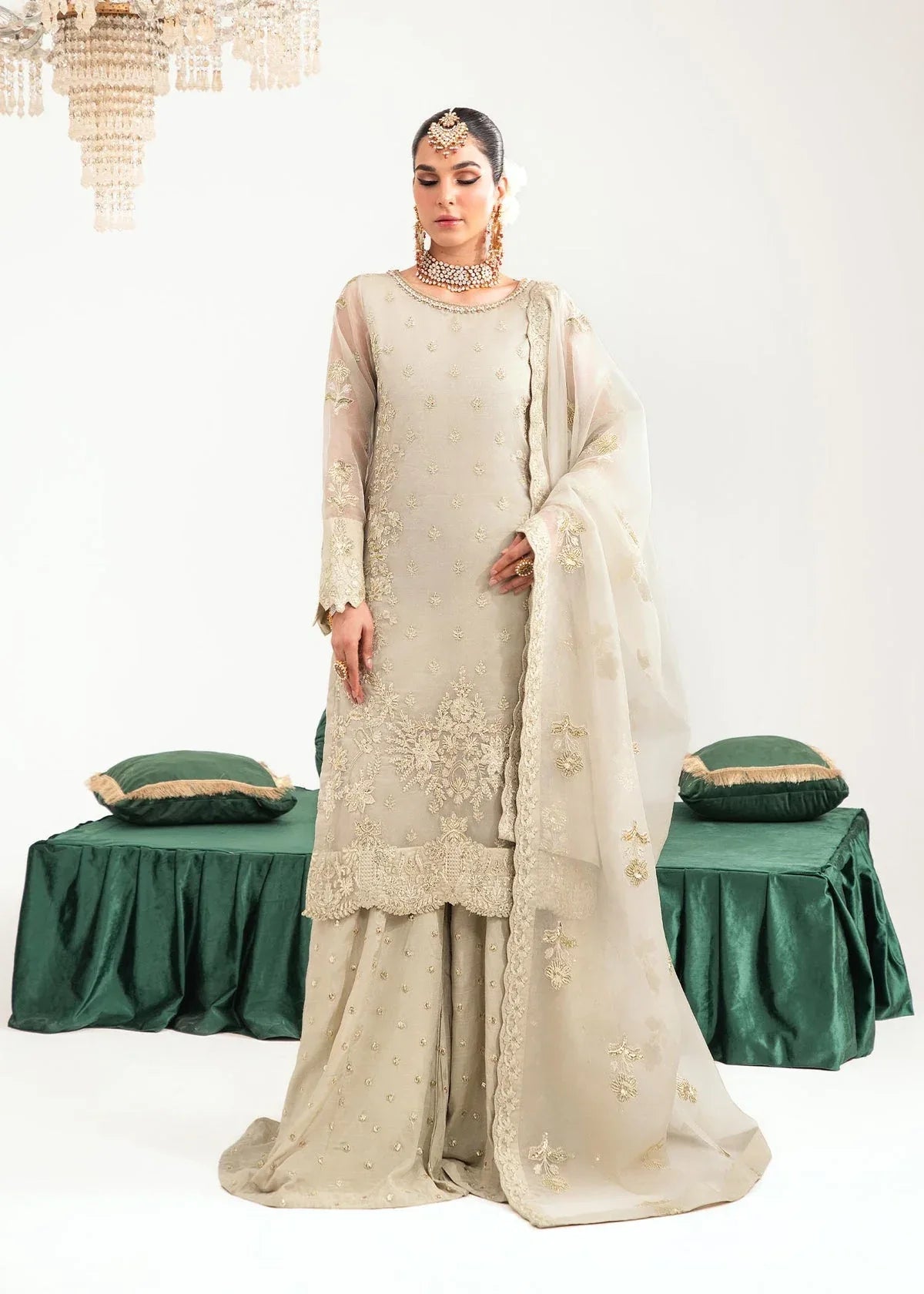 Dastoor | Sajni Luxury Eid Collection 24 | Nahal - Rang-e-Khaas