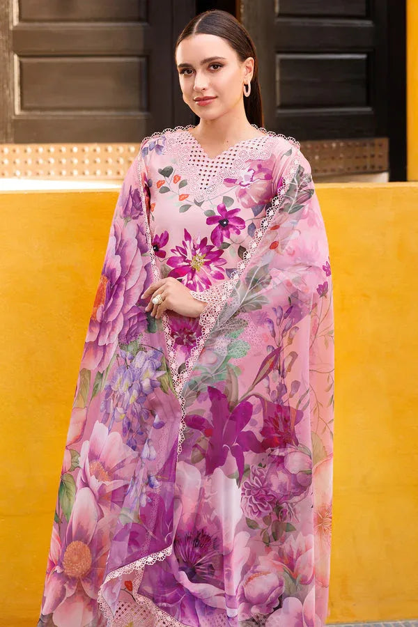 Farasha | Printed Essentials | Blooming Blush - Rang-e-Khaas