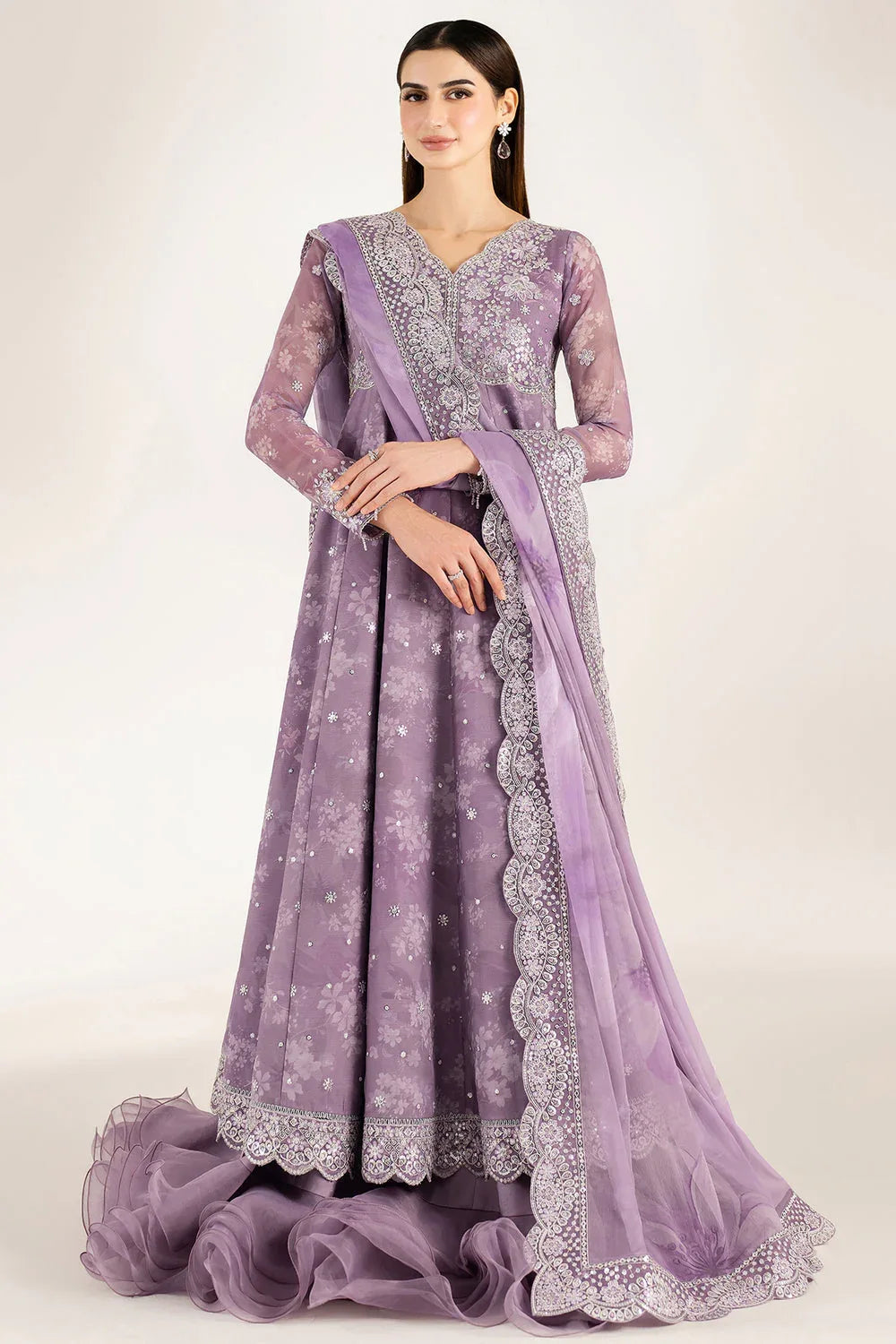 Farasha | Fiorella Formals | Violet Dreams - Rang-e-Khaas