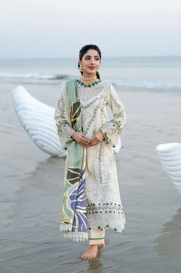 Aabyaan | Saagar Luxury Lawn 25 | ARSIN (AS-04) - Rang-e-Khaas