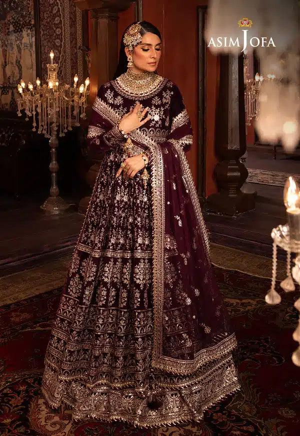 Asim Jofa | Makhmal Wedding Velvet 23 | AJMM-11 - Rang-e-Khaas