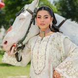 Elaf Premium | Luxury Lawn 25 | ELH-7A WHITE EMPRESS