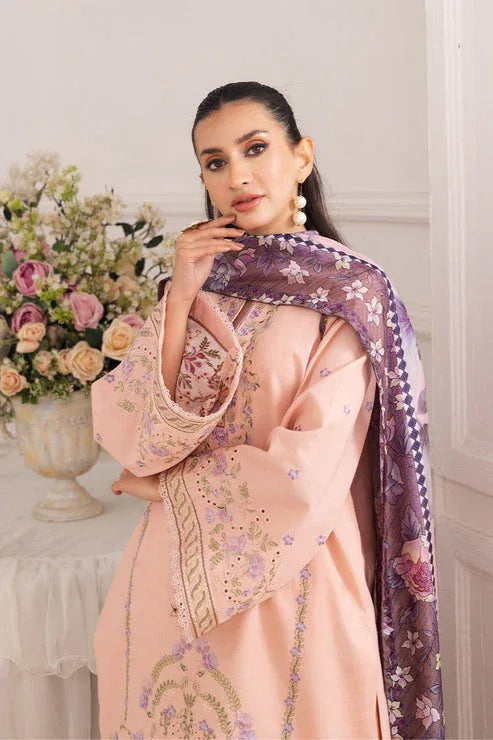 Maryum N Maria | Mira Luxury Lawn | AFSOUN - FS50096 - Rang-e-Khaas