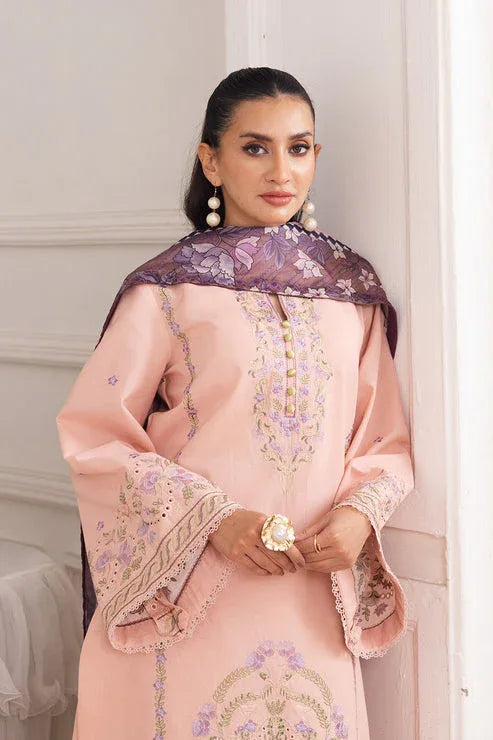 Maryum N Maria | Mira Luxury Lawn | AFSOUN - FS50096 - Rang-e-Khaas