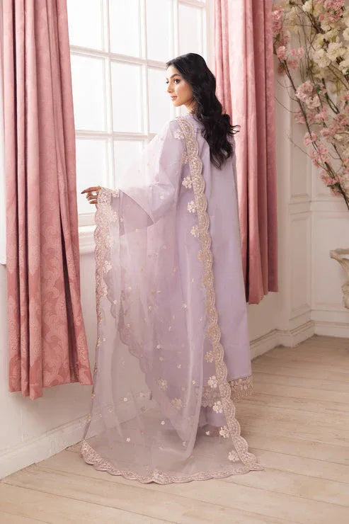 Maryum N Maria | Mira Luxury Lawn | BARAN - FS50097 - Rang-e-Khaas