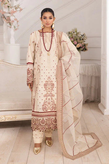 Maryum N Maria | Mira Luxury Lawn | BEHNAZ - FS50098 - Rang-e-Khaas