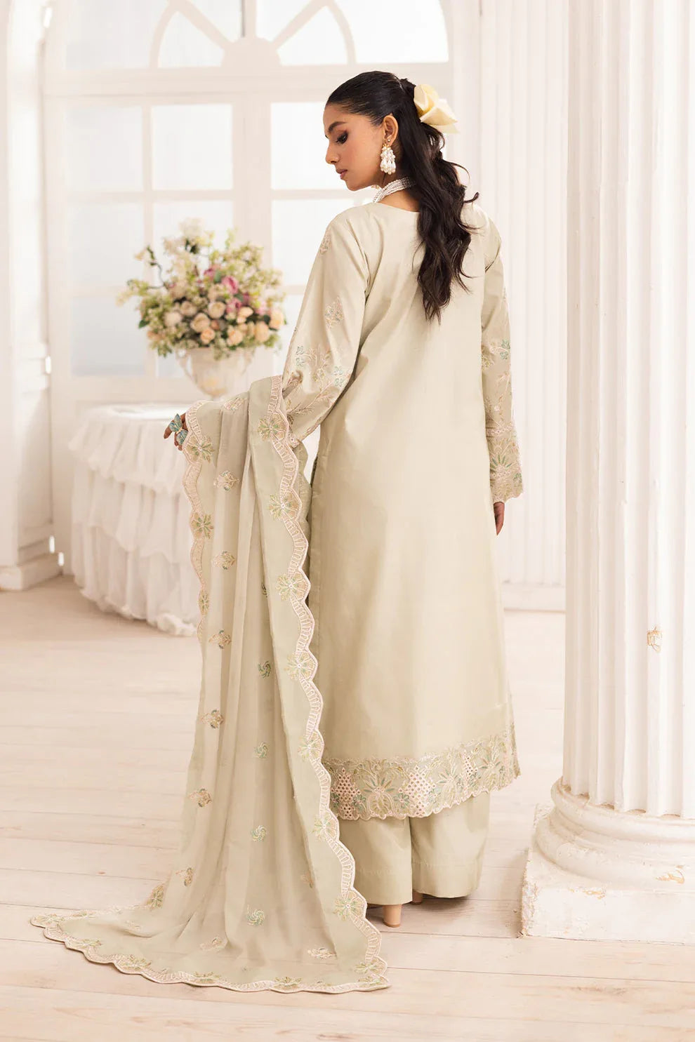 Maryum N Maria | Mira Luxury Lawn | ESMAT - FS50099 - Rang-e-Khaas