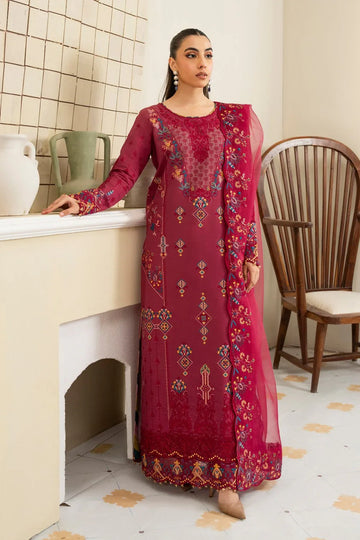 Maryum N Maria | Luxury Lawn 25 | AFINA - MS50108 - Rang-e-Khaas