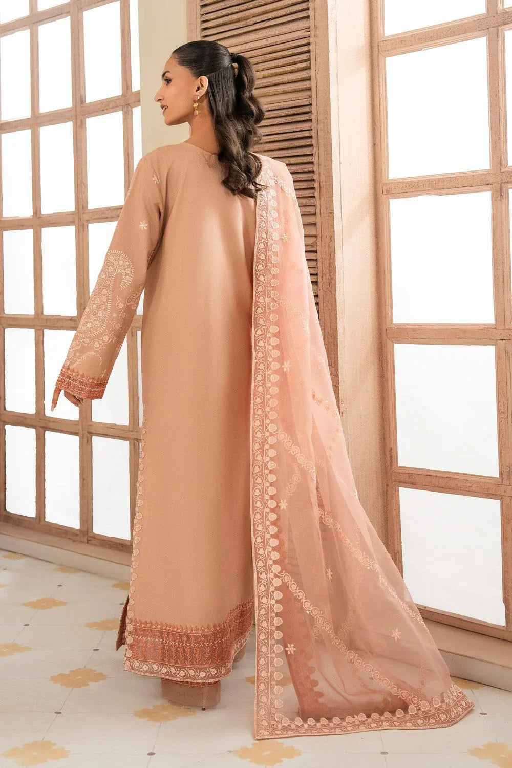 Maryum N Maria | Luxury Lawn 25 | AFRA - MS50114 - Rang-e-Khaas