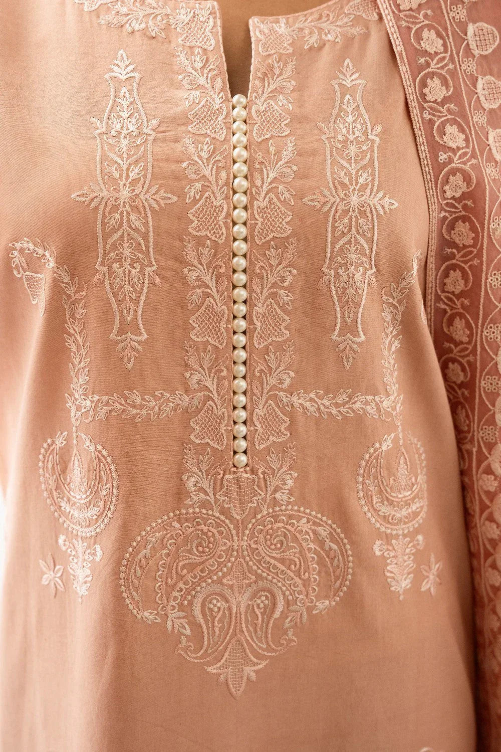 Maryum N Maria | Luxury Lawn 25 | AFRA - MS50114 - Rang-e-Khaas