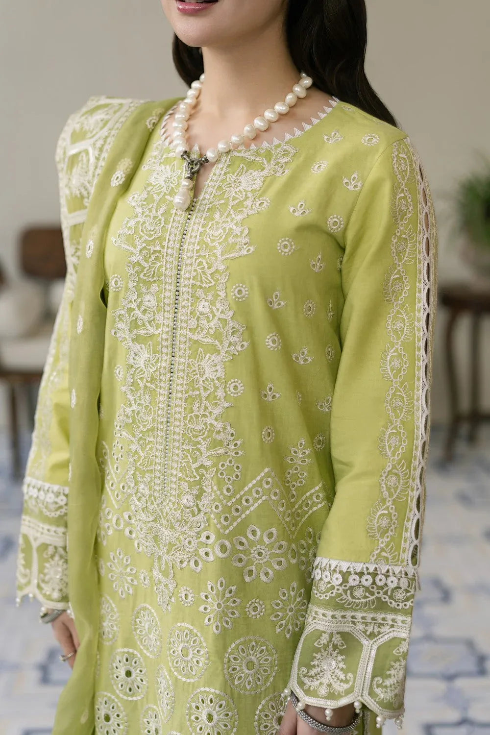 Maryum N Maria | Luxury Lawn 25 | ALIYA - MS50117 - Rang-e-Khaas
