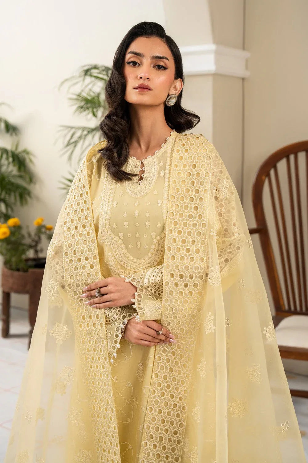 Maryum N Maria | Luxury Lawn 25 | ALZENA - MS50121 - Rang-e-Khaas