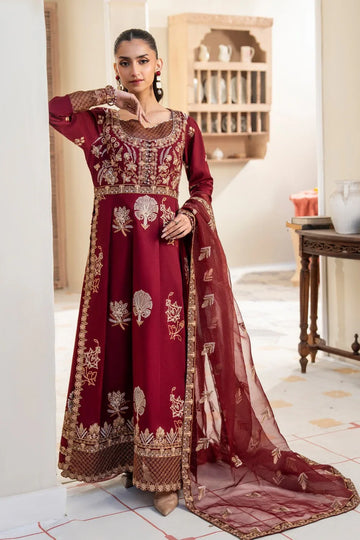Maryum N Maria | Luxury Lawn 25 | ALAA - MS50125 - Rang-e-Khaas
