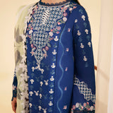 Qalamkar | Qlinekari Luxury Lawn | SQ-08 ZEL