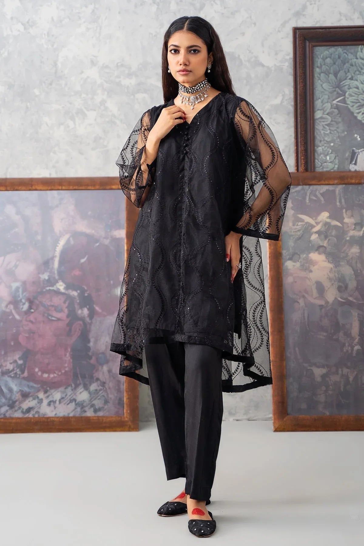 Charizma | Festive Pret | CMA-3-256 BB - Rang-e-Khaas