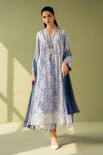 Baroque | Eid Printique | EMBROIDERED PRINTED LAWN UF-4167 - Rang-e-Khaas