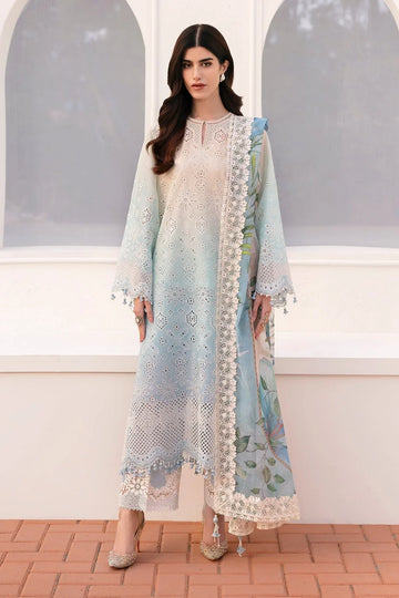 Baroque | Eid Printique | EMBROIDERED PRINTED LAWN UF-4185 - Rang-e-Khaas
