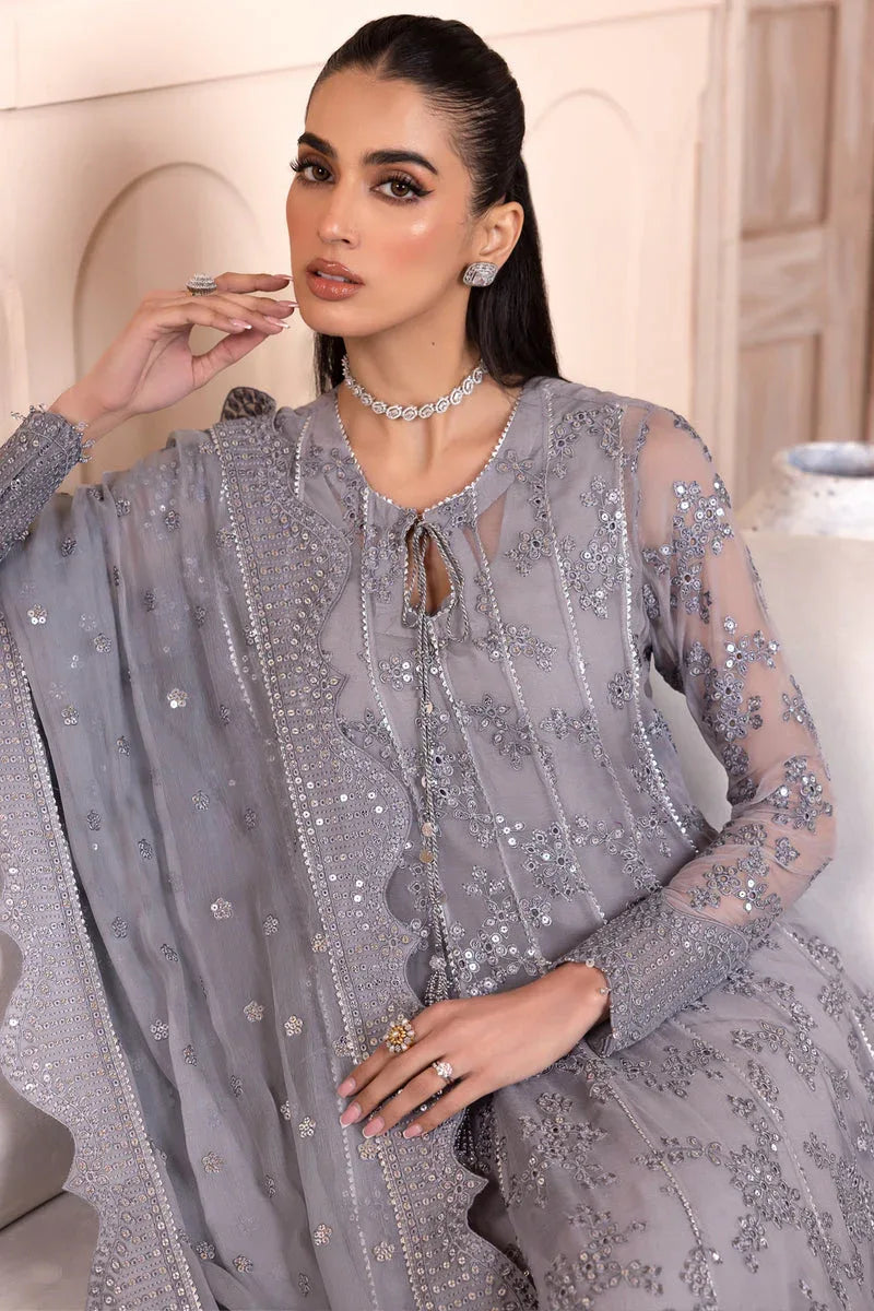 Jazmin | Formals Collection | CHIFFON UC-3045 - Rang-e-Khaas