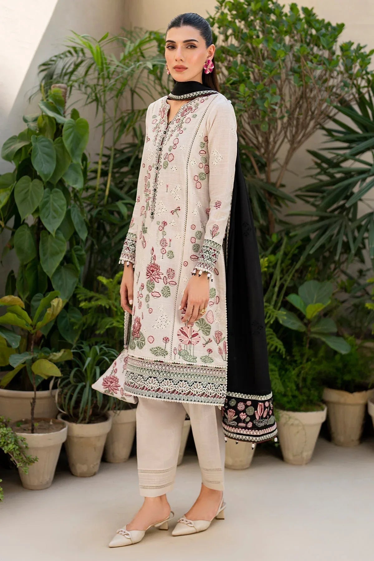 Jazmin | Irish Lawn SS 24 | D8 - Rang-e-Khaas