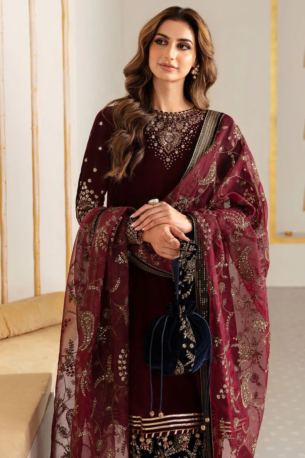 Jazmin | Velvet Edit 24 | Velvet Formal VF-2018 - Rang-e-Khaas