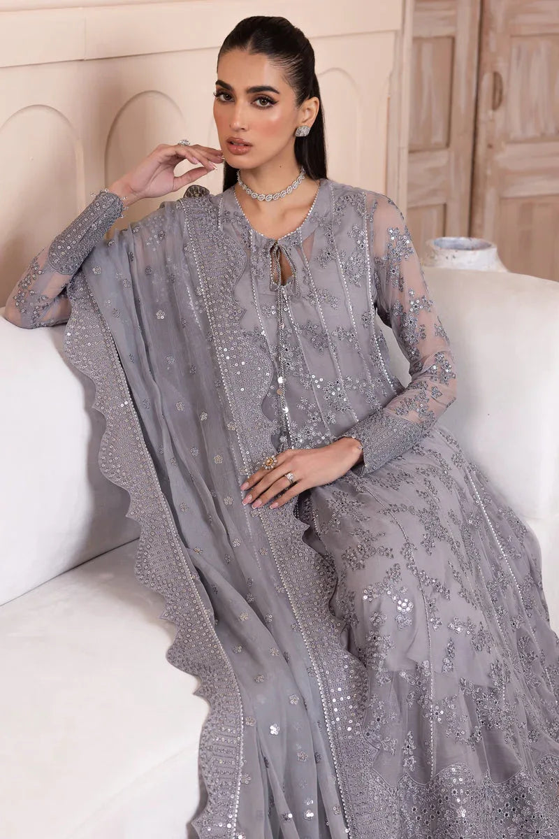Jazmin | Formals Collection | CHIFFON UC-3045 - Rang-e-Khaas