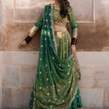 Iznik | Bandhani | UE-328 Embroidered Chiffon