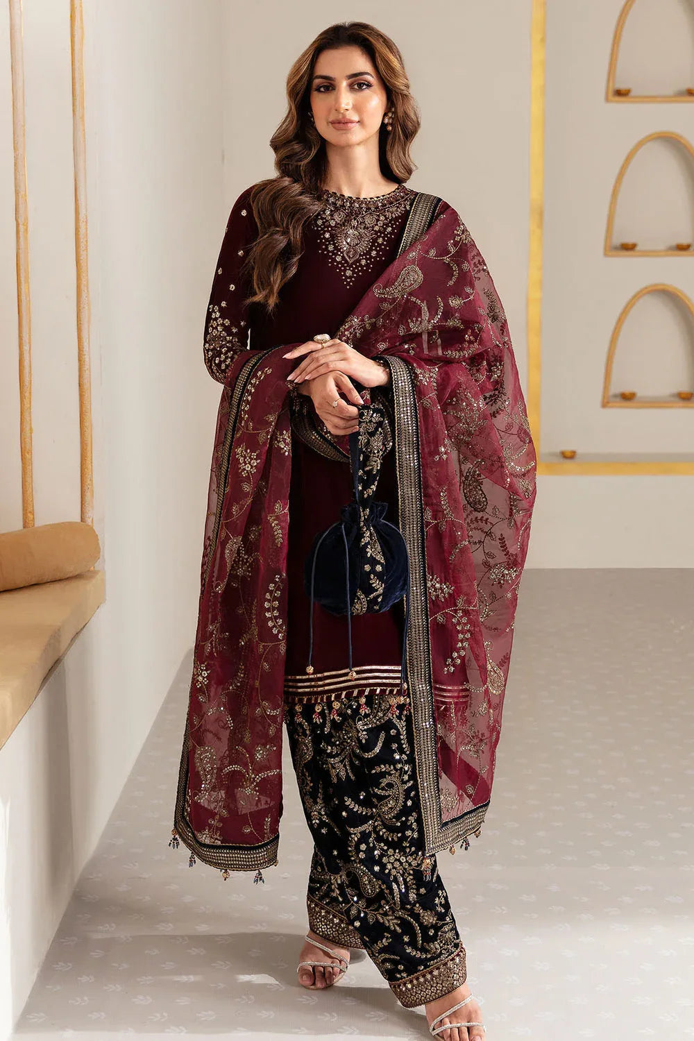 Jazmin | Velvet Edit 24 | Velvet Formal VF-2018 - Rang-e-Khaas