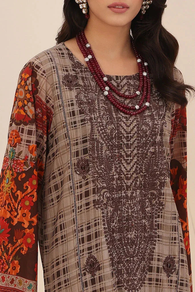 Charizma | Naranji Embroidered Lawn 24 | CN4-010 - Rang-e-Khaas