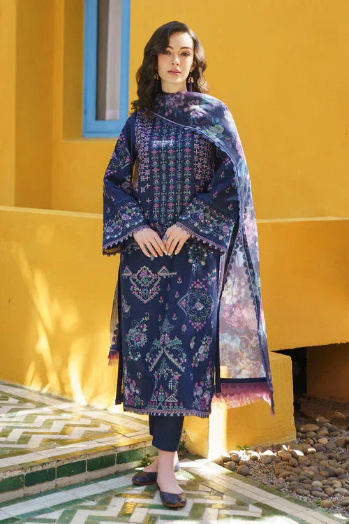 Baroque | Luxury Pret 24 | LAWN UF-570 - Rang-e-Khaas