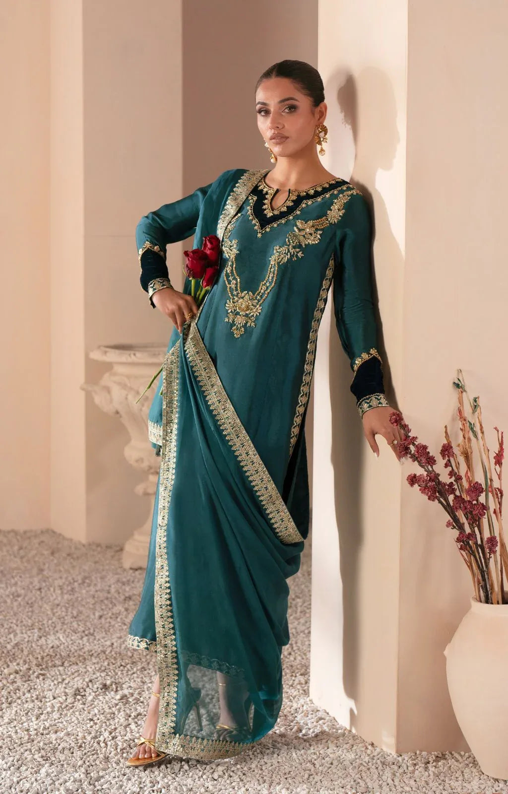 Ajr Couture | Symphony Luxe Festive 25 | Jade - Rang-e-Khaas
