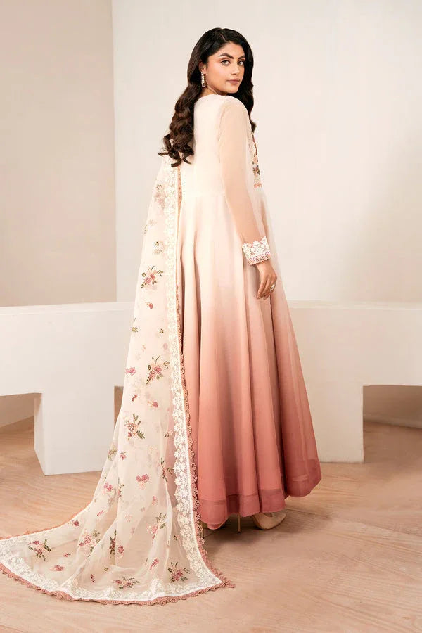 Baroque | Luxury Pret 25 | EMBROIDERED CHIFFON PR-1055 - Rang-e-Khaas