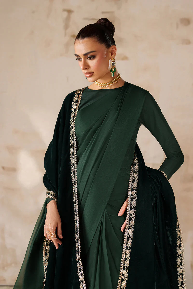 Baroque | Ensembles | PLAIN CHIFFON SAREE EN-1220