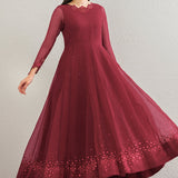 Baroque | Luxury Pret 25 | EMBROIDERED CHIFFON FROCK PR-901