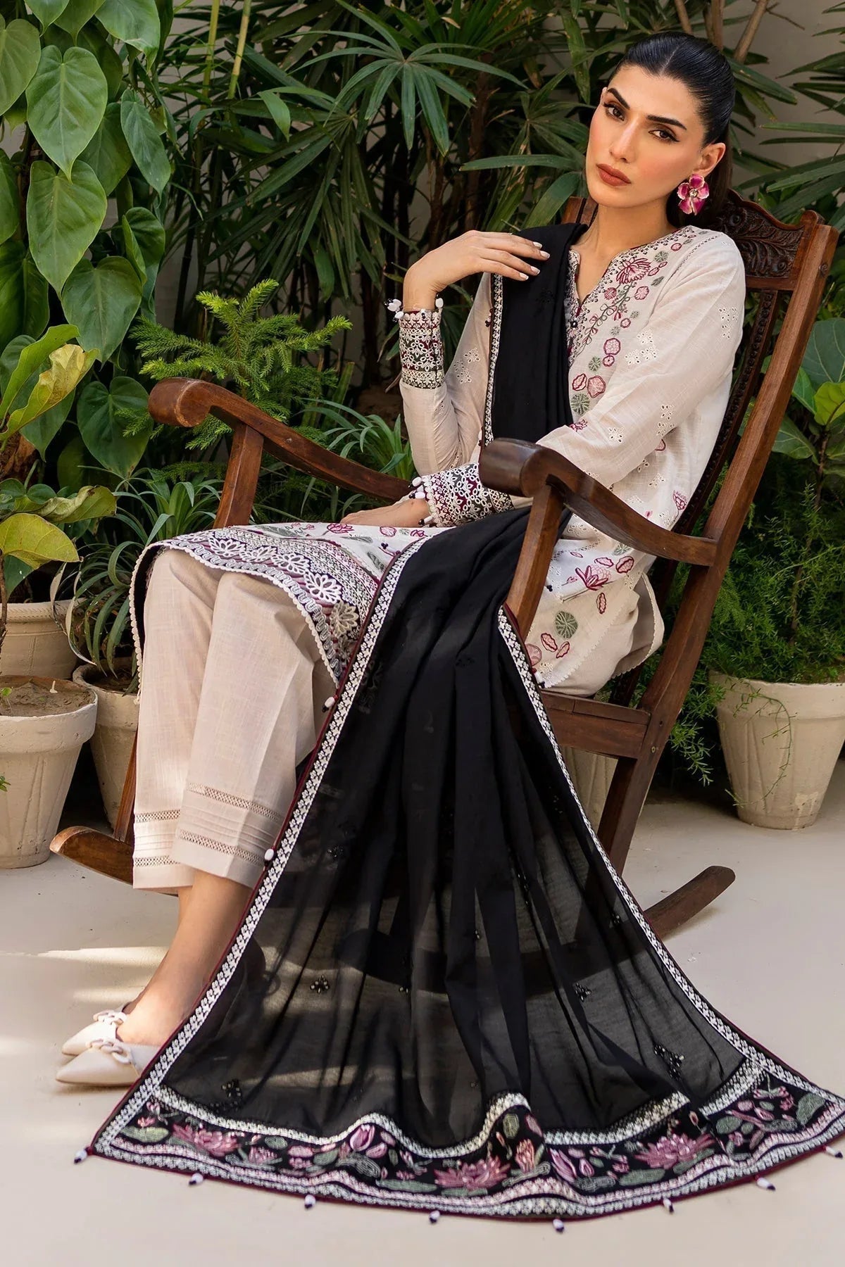 Jazmin | Irish Lawn SS 24 | D8 - Rang-e-Khaas