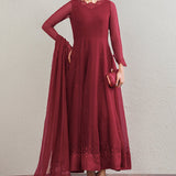 Baroque | Luxury Pret 25 | EMBROIDERED CHIFFON FROCK PR-901