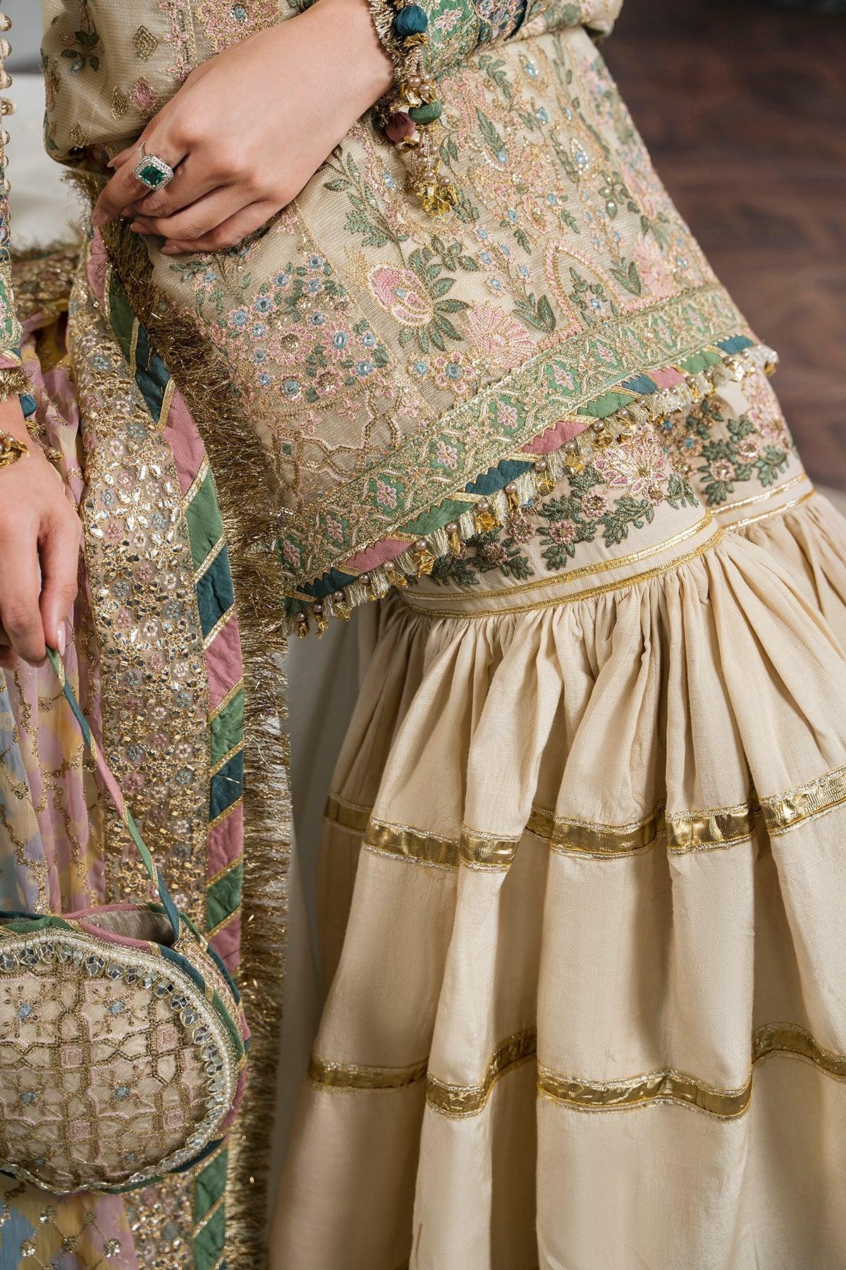 EMBROIDERED MASURI CH12-04 STITCHED