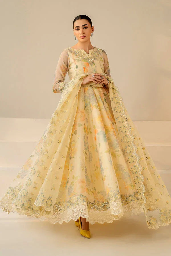 Baroque | Luxury Pret 25 | EMBROIDERED COTTON PATTI PR-1180 - Rang-e-Khaas